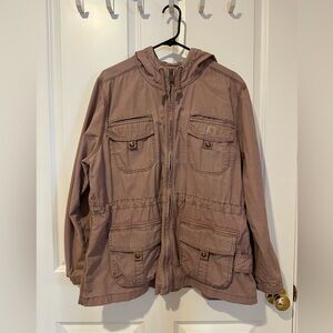 Women’s Carhartt Hooded Utility Jacket - Size XL (16/18)